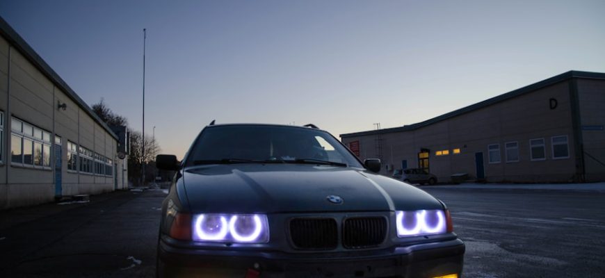 Photo BMW headlights